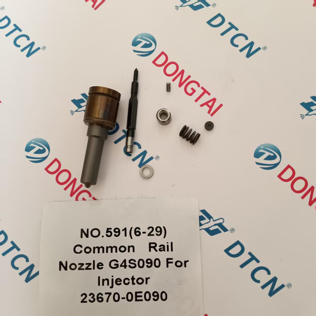 NO.591(6-29) Common Rail Injector Nozzle G4S090 For Injector 23670-0E090