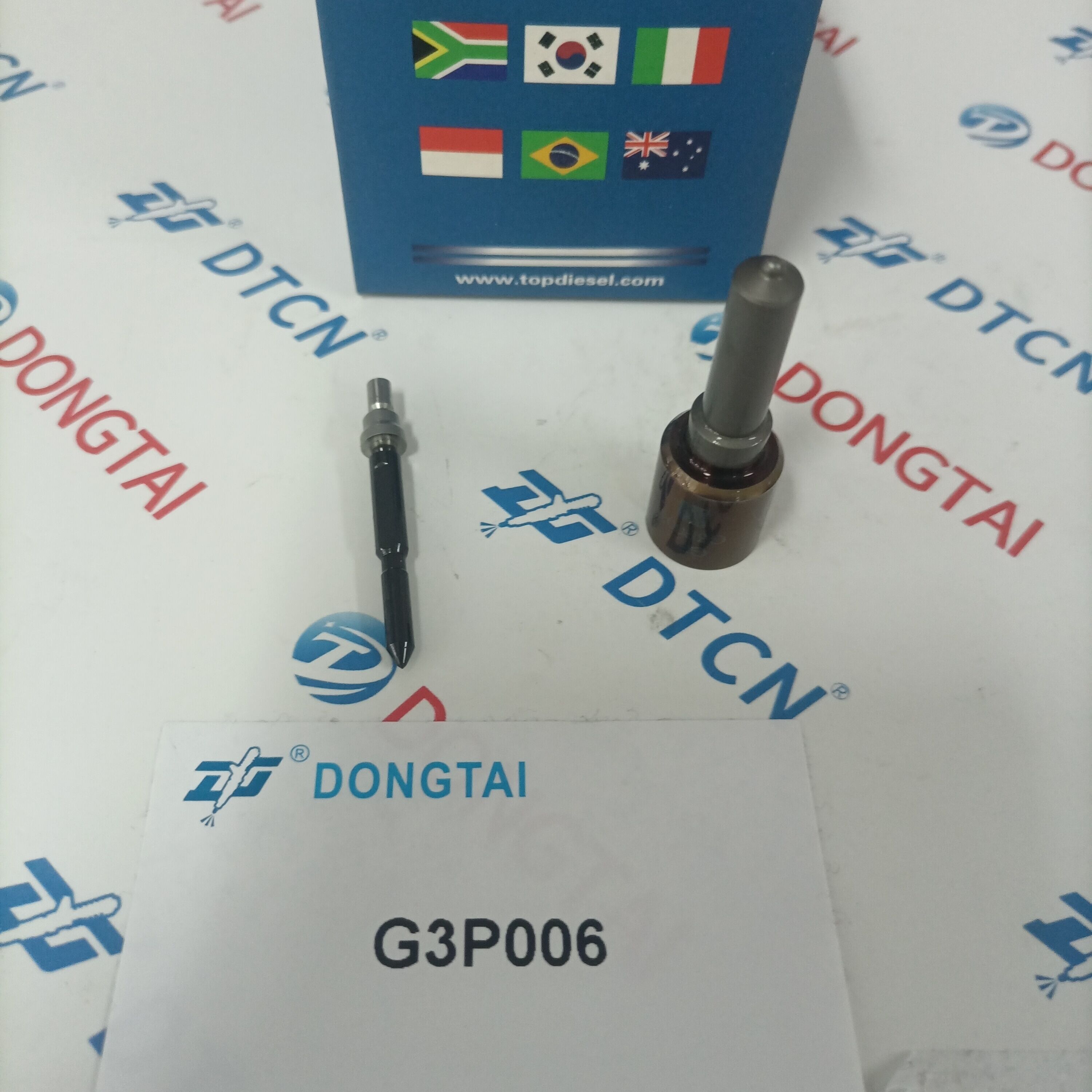 NO.591(10-2) Denso Piezo Common Rail Injector Nozzle G3P006 for Injector 295900- 0240/ 295900-0190/ 23670- 30170/ 23670-39445